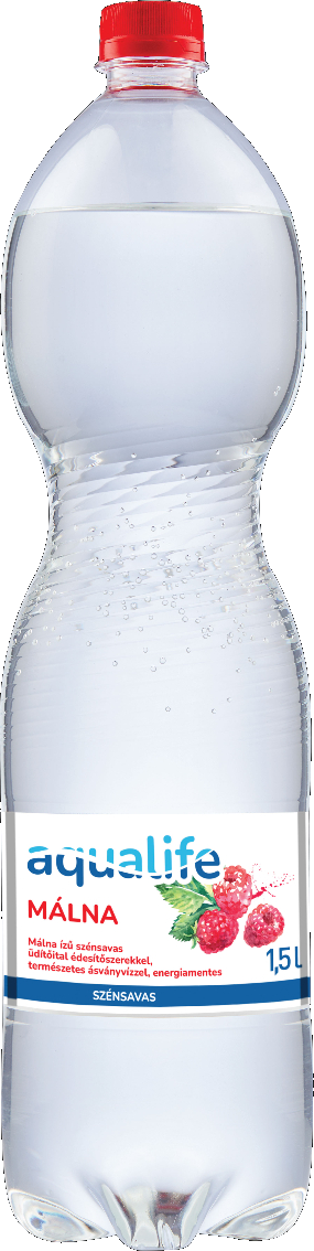 Aqualife Málna szénsavas 1,5L palack